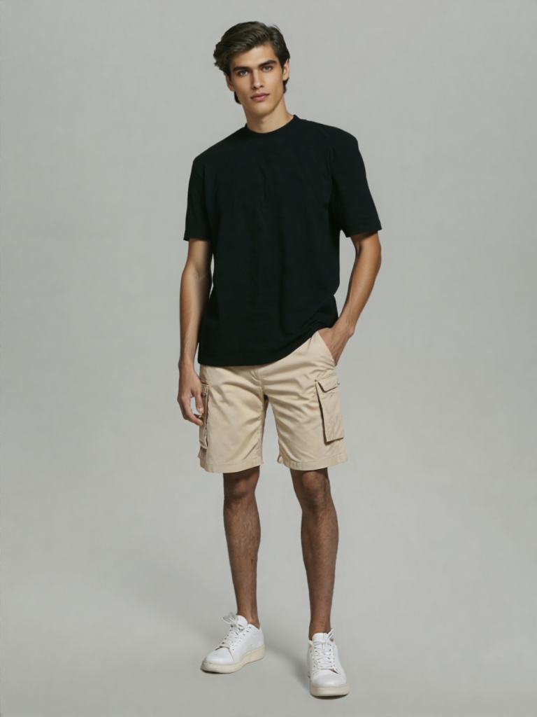 T-shirt Nera "It Is What It Is" - Il Re dello Stile