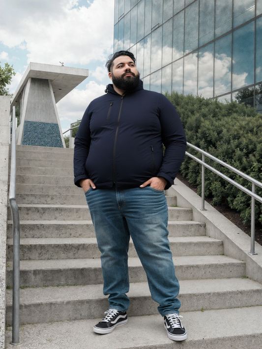 Giacchetto Softshell Uomo “Dublin” – Impermeabile 8000mm – Taglie forti 2XL–4XL