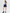 T-shirt con Orsetto e Shorts Blu Navy