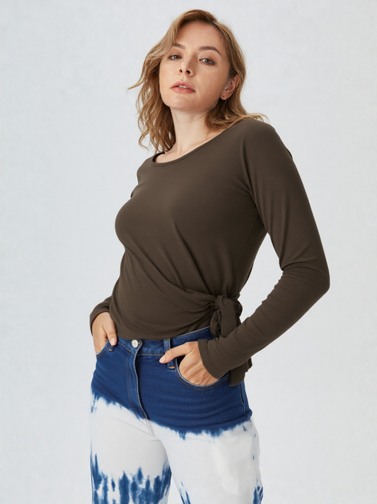 Maglietta con nodo laterale - Il Re dello Stile