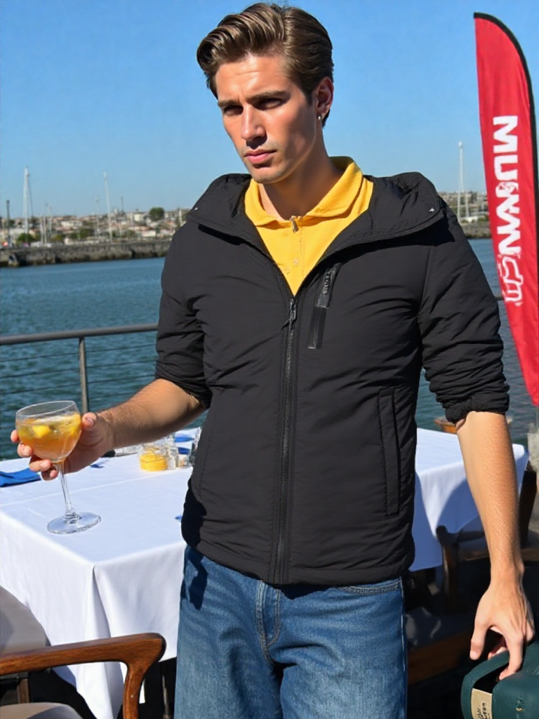 Stile ibrido: la giacca con piumino staccabile - Il Re dello Stile