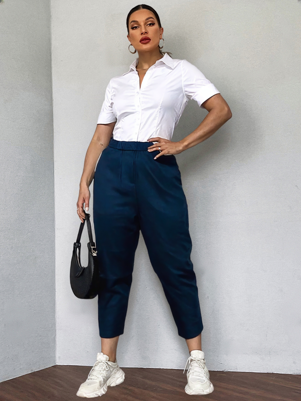 Pantaloni sportivi con gamba dritta - Il Re dello Stile