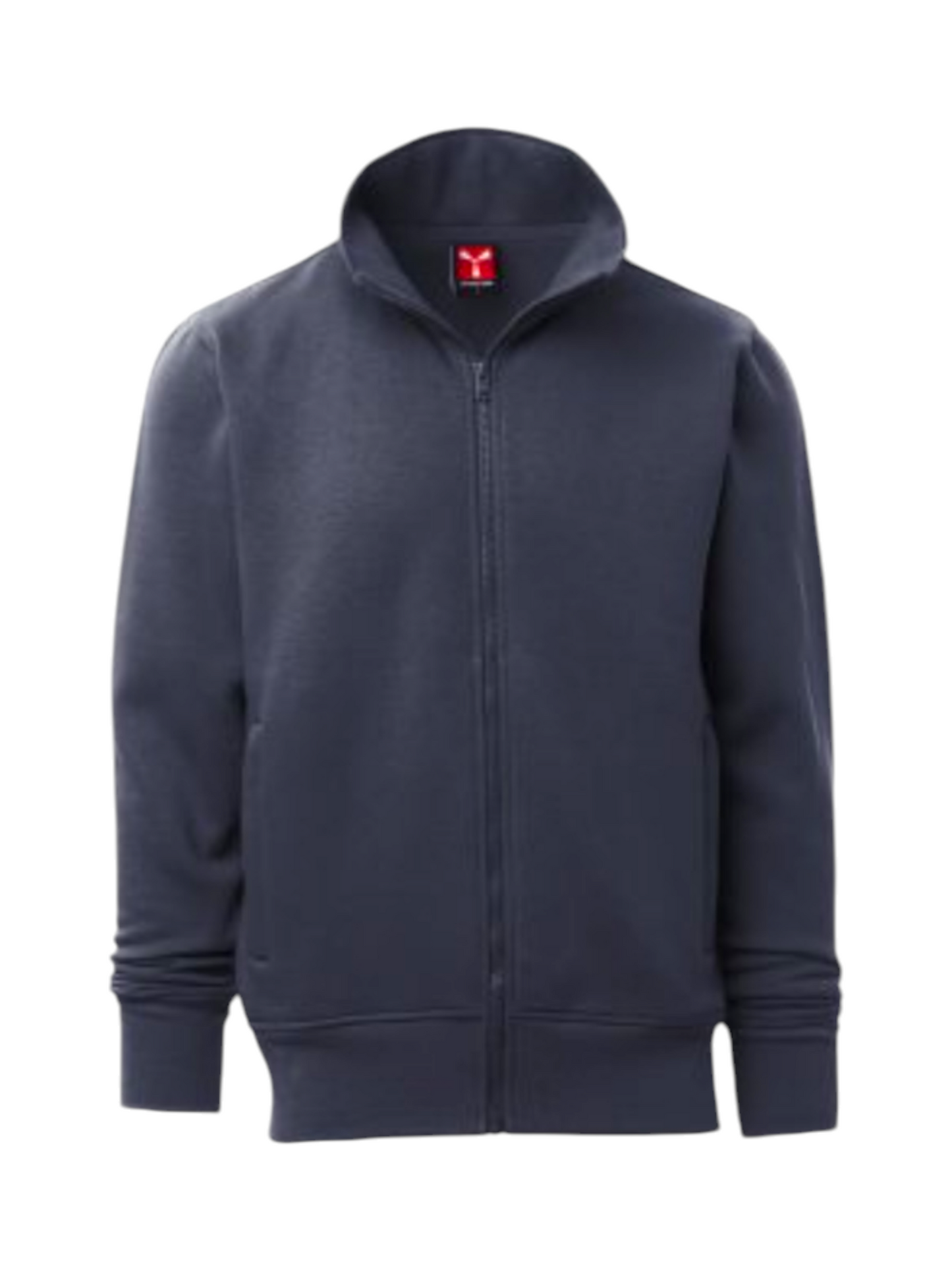 Felpa Uomo “Alabama” – Zip Intera – Taglie Forti 2XL–5XL – Nera o Blu Navy