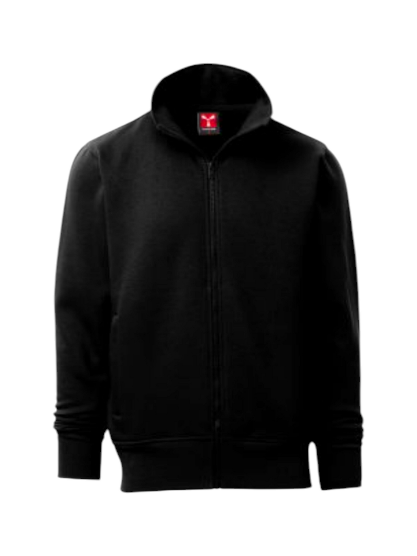 Felpa Uomo “Alabama” – Zip Intera – Taglie Forti 2XL–5XL – Nera o Blu Navy