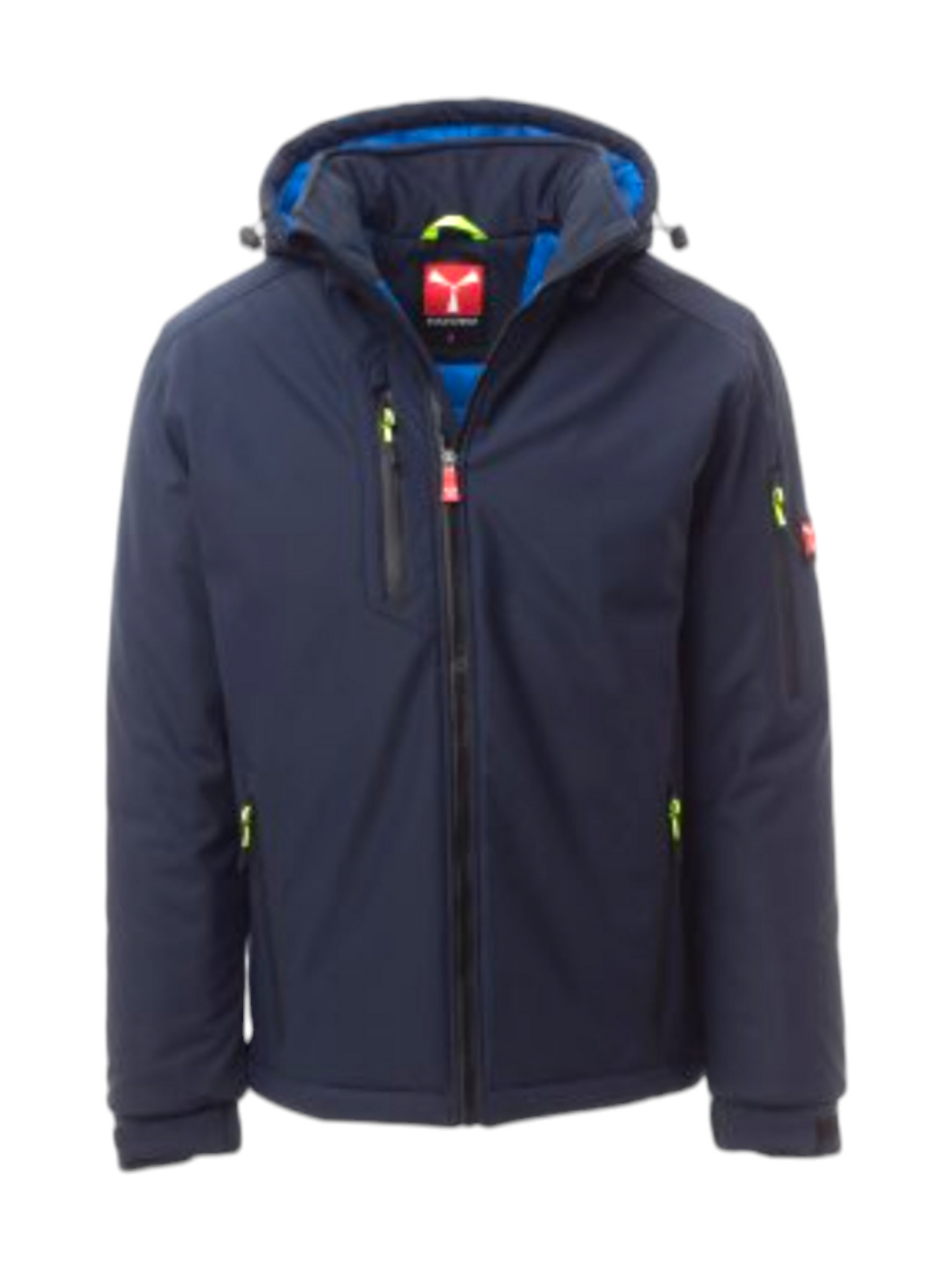 Giacchetto Soft-Shell Uomo “Creek Pad” – Impermeabile, Imbottito – Taglie Forti 2XL–4XL