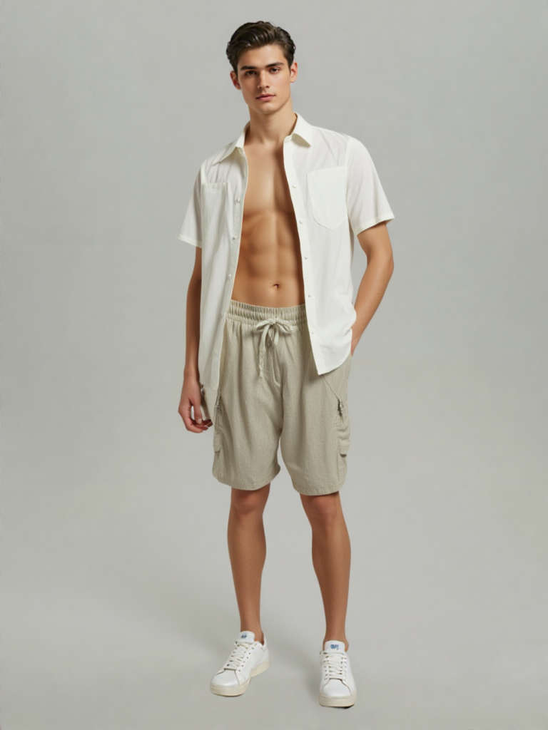 Pantaloncini Cargo da Uomo estivi