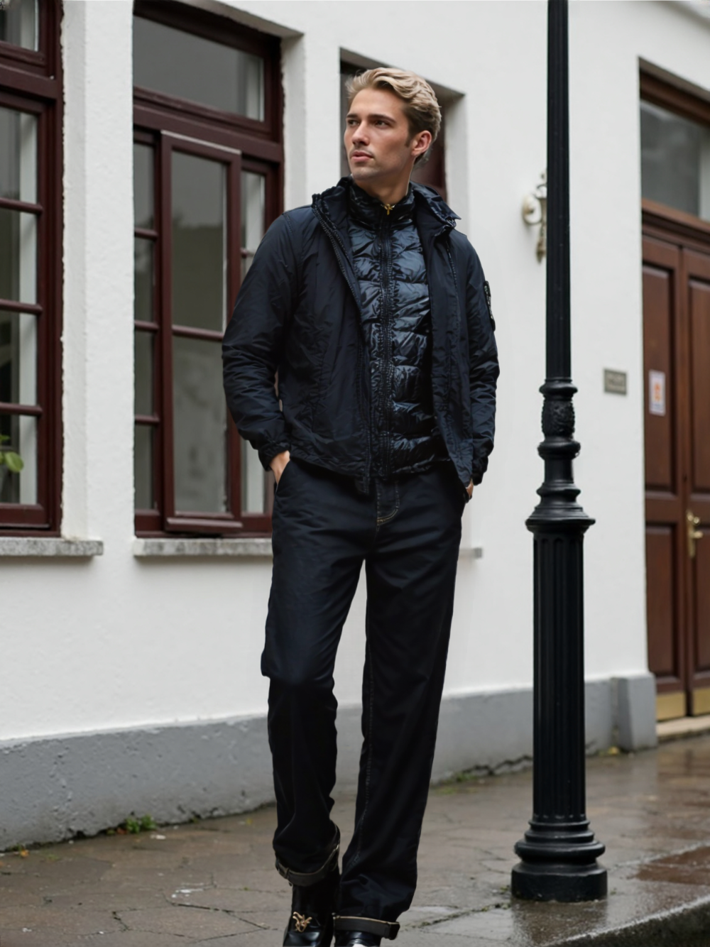 Stile ibrido: la giacca con piumino staccabile - Il Re dello Stile