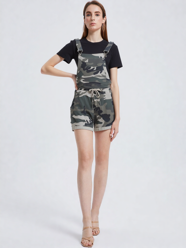 Salopette corta mimetica - Il Re dello Stile